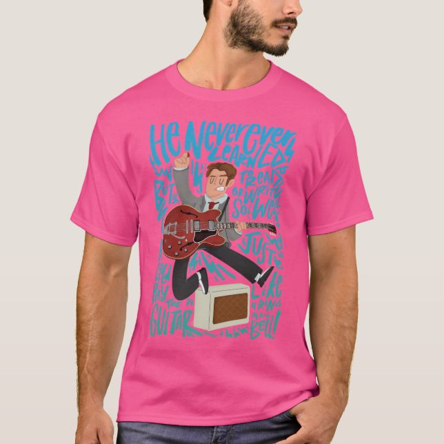 Camiseta Heróis do Violão - Marty Mcfly (Frente)