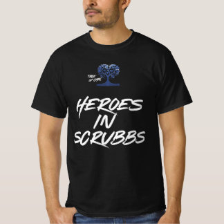 Camiseta Heróis em Scrubbs
