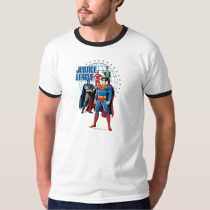 Camiseta Heróis Globais da Liga da Justiça
