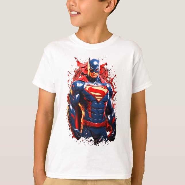 Camiseta Heróis Invencíveis: Design de Super Durabilidade p (Frente)