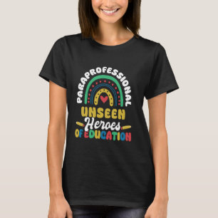 Camiseta Heróis Não Vistos Paraprofissionais Para