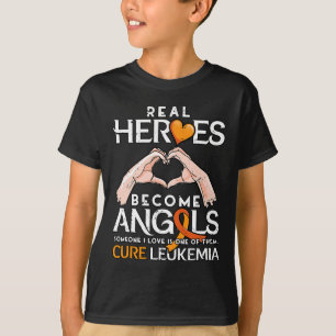 Camiseta Heróis Reais Tornam-se Anjos - Consciência da Leuc