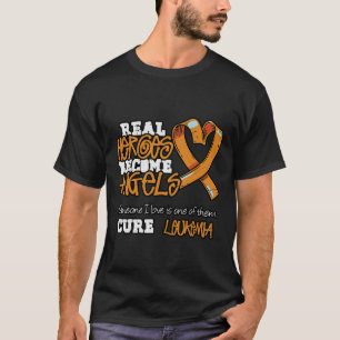 Camiseta Heróis Reais Tornam-se Anjos - Consciência da Leuc
