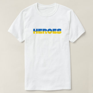 Camiseta Heróis Ucranianos Solidariedade T-Shirt