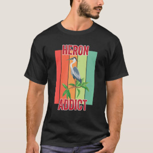 Camiseta Heron Addict Bird Watting