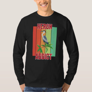 Camiseta Heron Addict Bird Watting