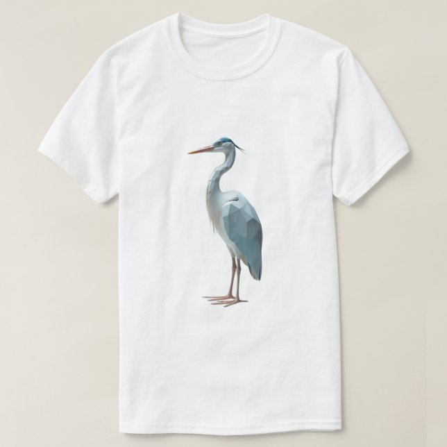 Camiseta Heron Geométrico (Frente do Design)