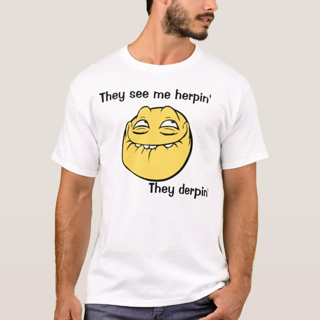 Camiseta HerpDerp T (Frente)
