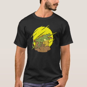 Camiseta Herpetologia do Lagarto Tropical Réptil Animal Igu