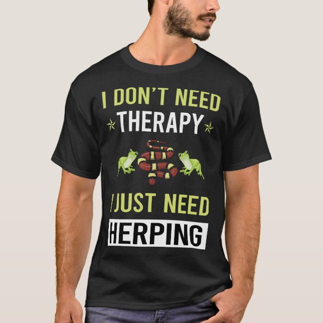 Camiseta Herpetologista Herpetologista Herpetology Herp Her (Frente)