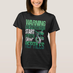 Camiseta Herpetologista Roupa Herpetology Reptile for Wome