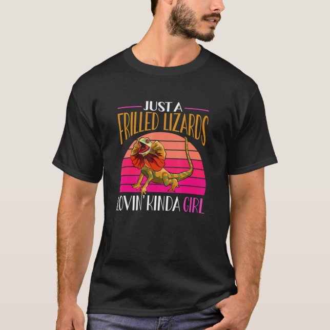 Camiseta Herpetólogo Frágil do Réptil Lizard (Frente)