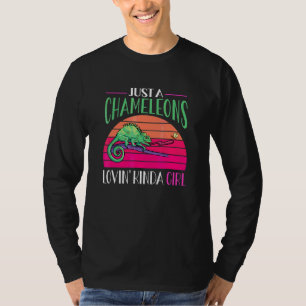 Camiseta Herpetólogo Retro Lagarto Réptil Camaleão