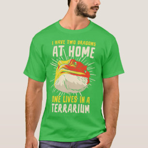 Camiseta Herpetology Beared Dragon Lizard Reptile Terrariu
