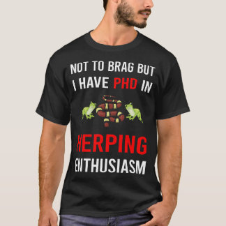 Camiseta Herping Herpetologista Herpetologia Herp Caçador d