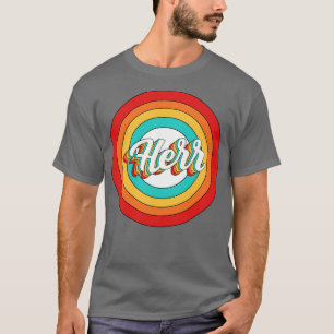 Camiseta Herr Name Shirt Vintage Herr Circle