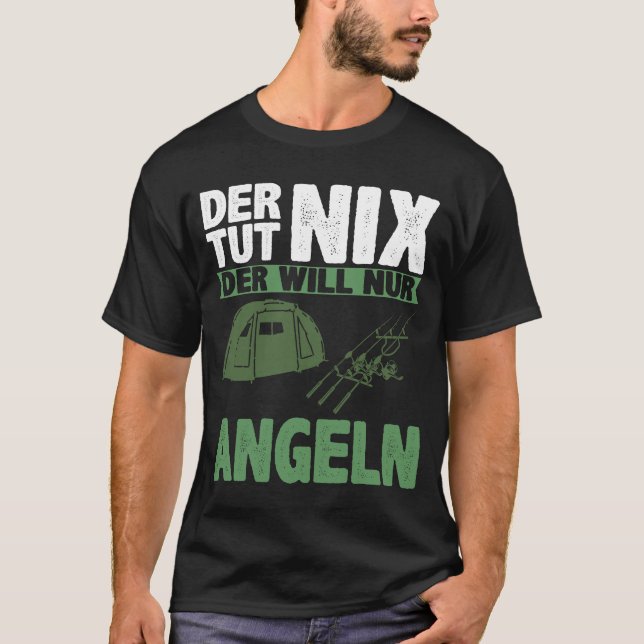 Camiseta Herren Der tut nix der nur angeln | Anglas (Frente)