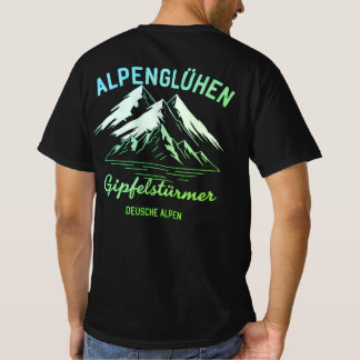 Camiseta Herren T-Shirt Bergfreiheit Vintage Alpen-Design
