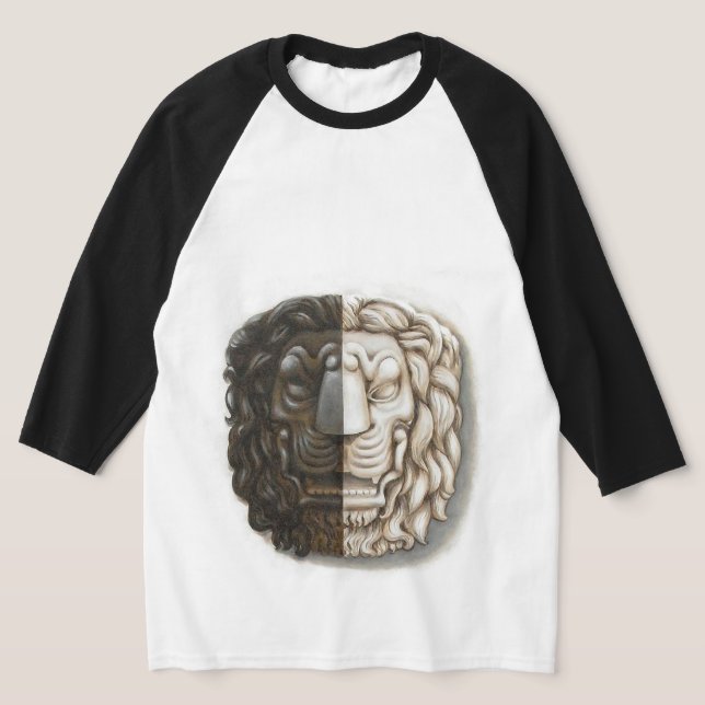 Camiseta Herren T-Shirt mit Löwe (Postura )