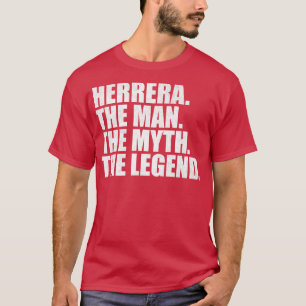 Camiseta Herrera Nome da família Herrera sobrenome Herdeiro
