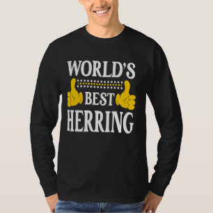 Camiseta Herring Surname Team Family Sobrenome do Mundo