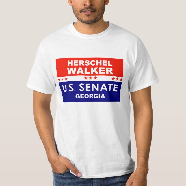 Camiseta Herschel Walker US Senate Georgia 2022 (Frente)