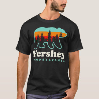 Camiseta Hershey Pennsylvania Vacation Hiking Camping Bear