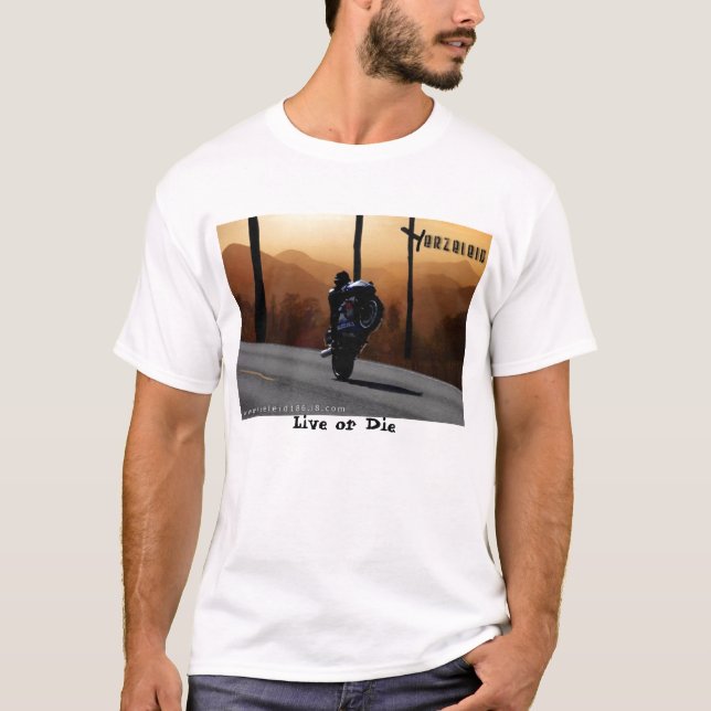 Camiseta Herzeleid, vive ou morre (Frente)