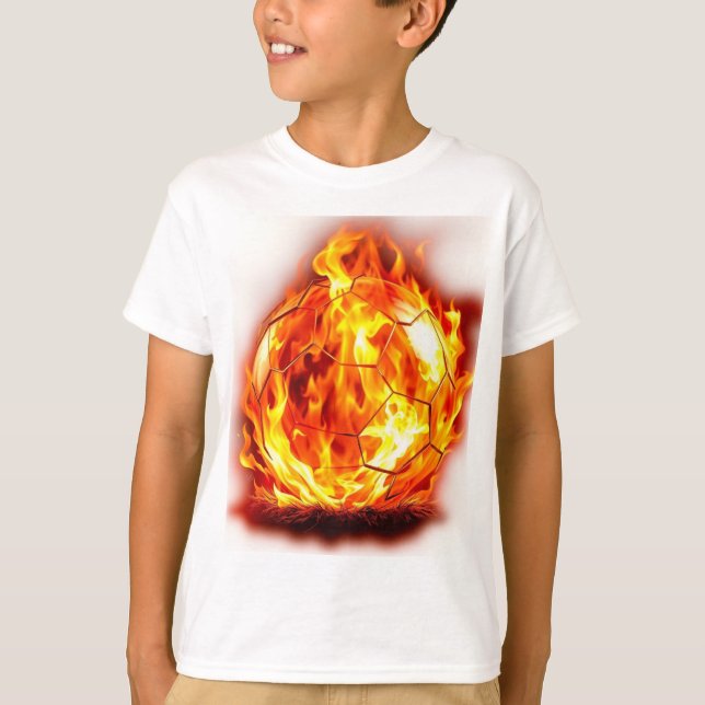 Camiseta „Herzschlag des Spiels – Fußball ist Leidenschaft“ (Frente)