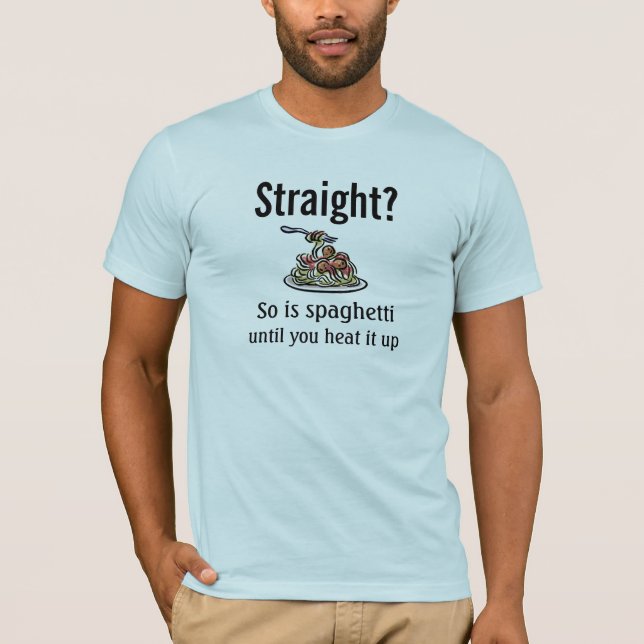 Camiseta Hetero? (Frente)