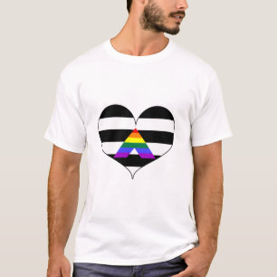 Camiseta Hetero Ally LGBTI Pride