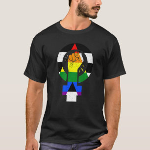 Camiseta Hetero Ally Orgulho Bandeira Feminista