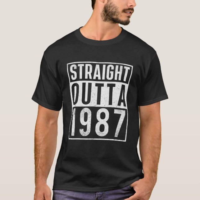 Camiseta Hetero Até 1987 Ano De Nascimento (Frente)