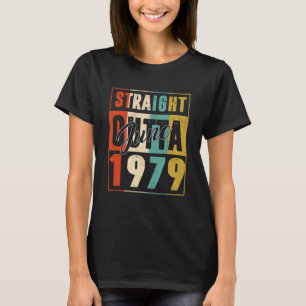 Camiseta Hetero até junho de 1979 Vintage Men Mulheres {B]r
