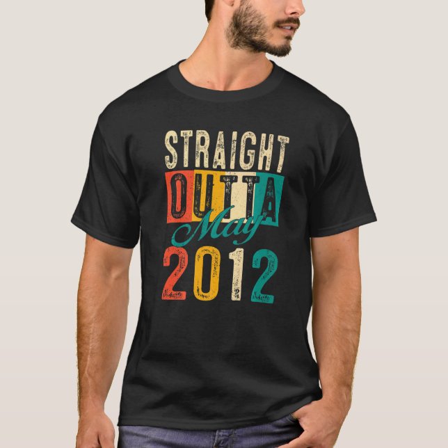 Camiseta Hetero Até Maio De 2012 Retro 10 Anos 10 Bi (Frente)