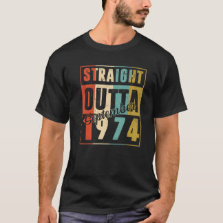 Camiseta Hetero Até Setembro De 1974 Retro 46 Anos De Idade