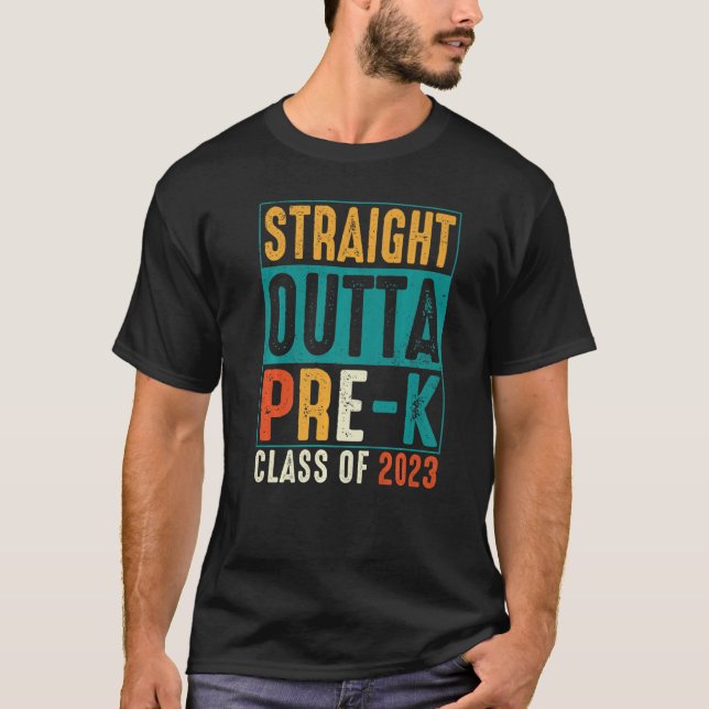 Camiseta HETERO AULA PRE-K Classe 2023 Preschool Gradu (Frente)