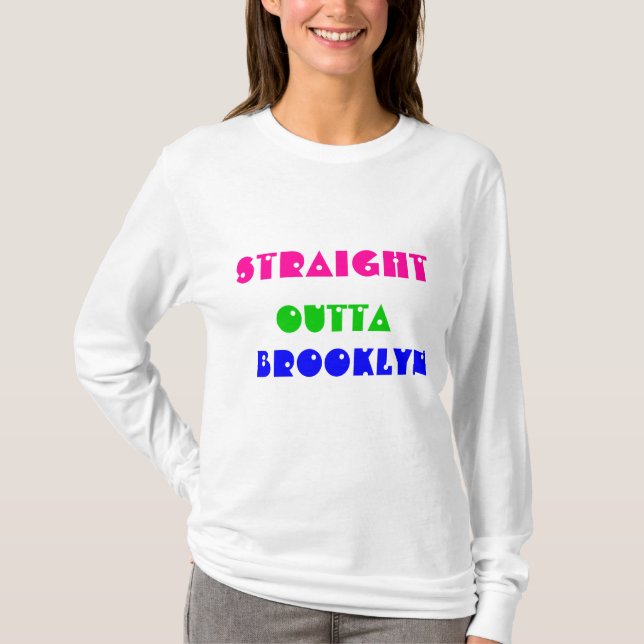 CAMISETA HETERO, BROOKLYN, OUTTA (Frente)