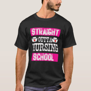 Camiseta Hetero Da Escola De Enfermagem Fora Da Escola De E