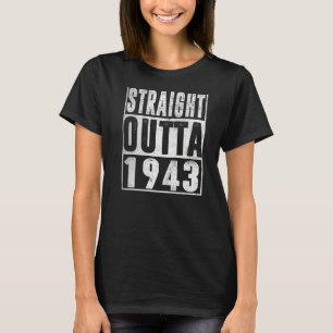 Camiseta hetero De 80 Anos Após 1943 Feito Em 80 Birt