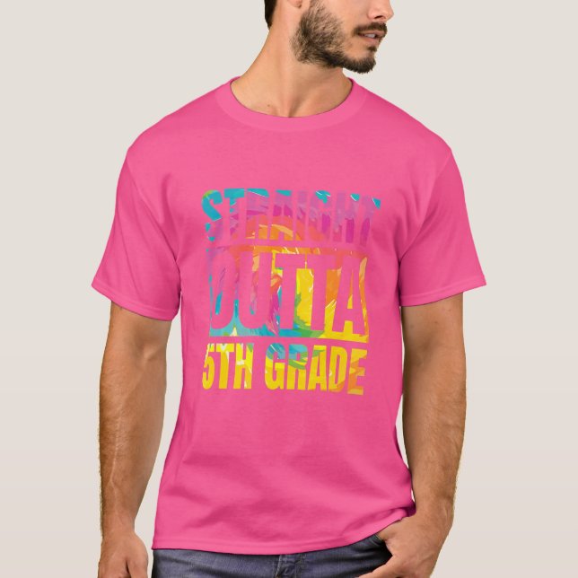 Camiseta Hetero de Design de Professores do 5º ano (Frente)