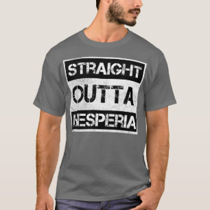 Camiseta Hetero de fora de Hesperia, cidade da Califórnia V
