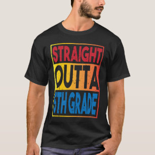 Camiseta Hetero de Graduação de Mais velho de 5 Graduação Q