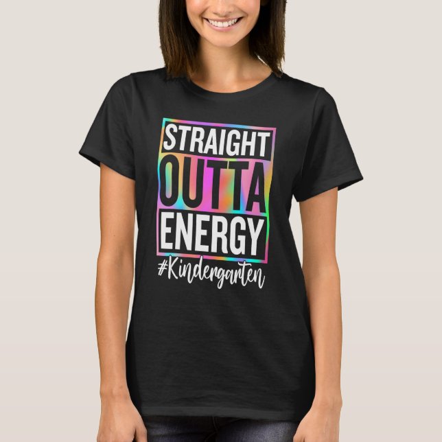 Camiseta Hetero De Infância Fora Do Professor De Energia Li (Frente)