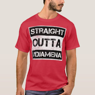 Camiseta Hetero De NDjamena Chad Vintage se aflita