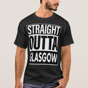 Camiseta Hetero De Nome Glasgow Outta Glasgow