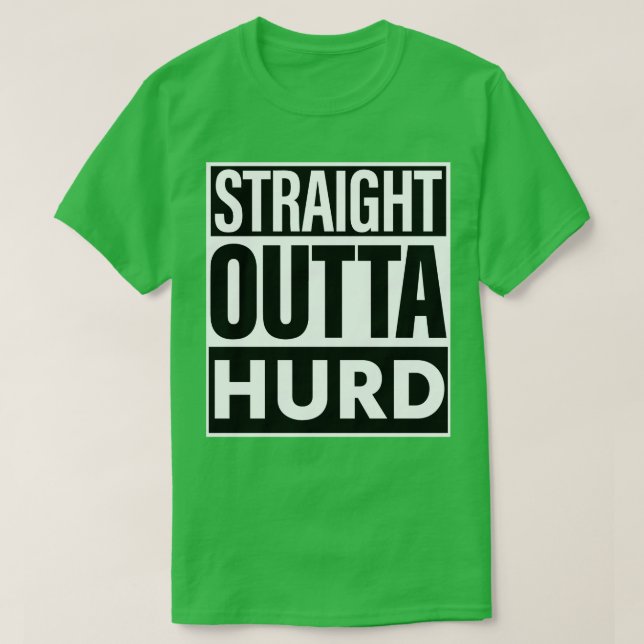 Camiseta Hetero De Nome Hurd Out Hurd (Frente do Design)