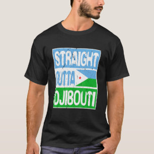 Camiseta Hetero de Sinalizador Djibouti Outta Djibouti