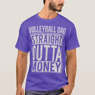 Camiseta Hetero De Voleibol Sem Dinheiro Eu Engraçado Prese