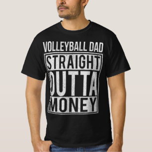 Camiseta Hetero De Voleibol Sem Dinheiro Eu Me Diverti